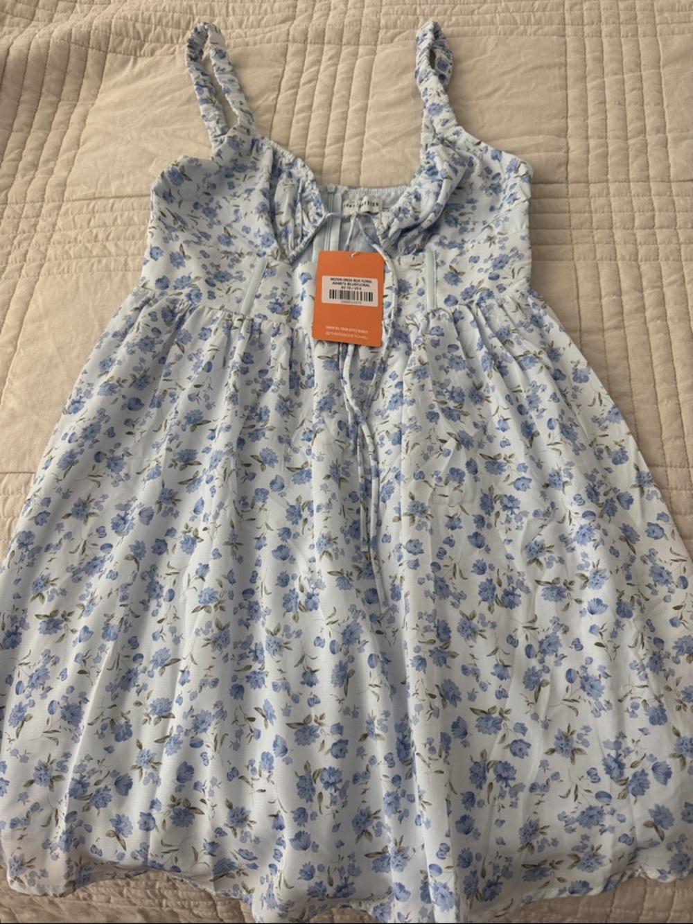 Light Blue Floral Sundress
